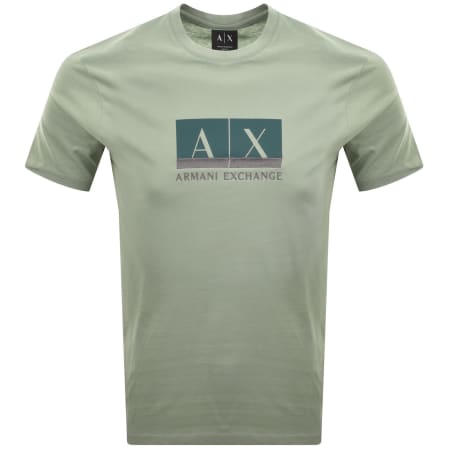 Armani Exchange T Shirt Green | Mainline Menswear us